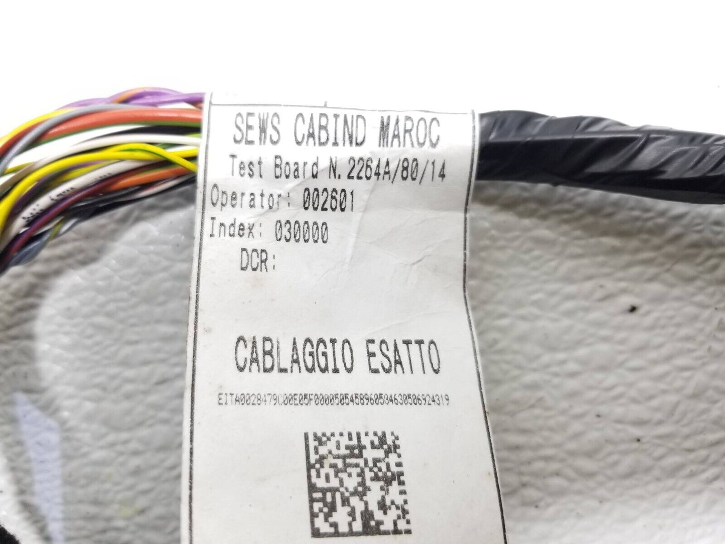 17 18 19 Alfa Romeo Giulia Front Right Passenger Side Door Wire Harness OEM 21k