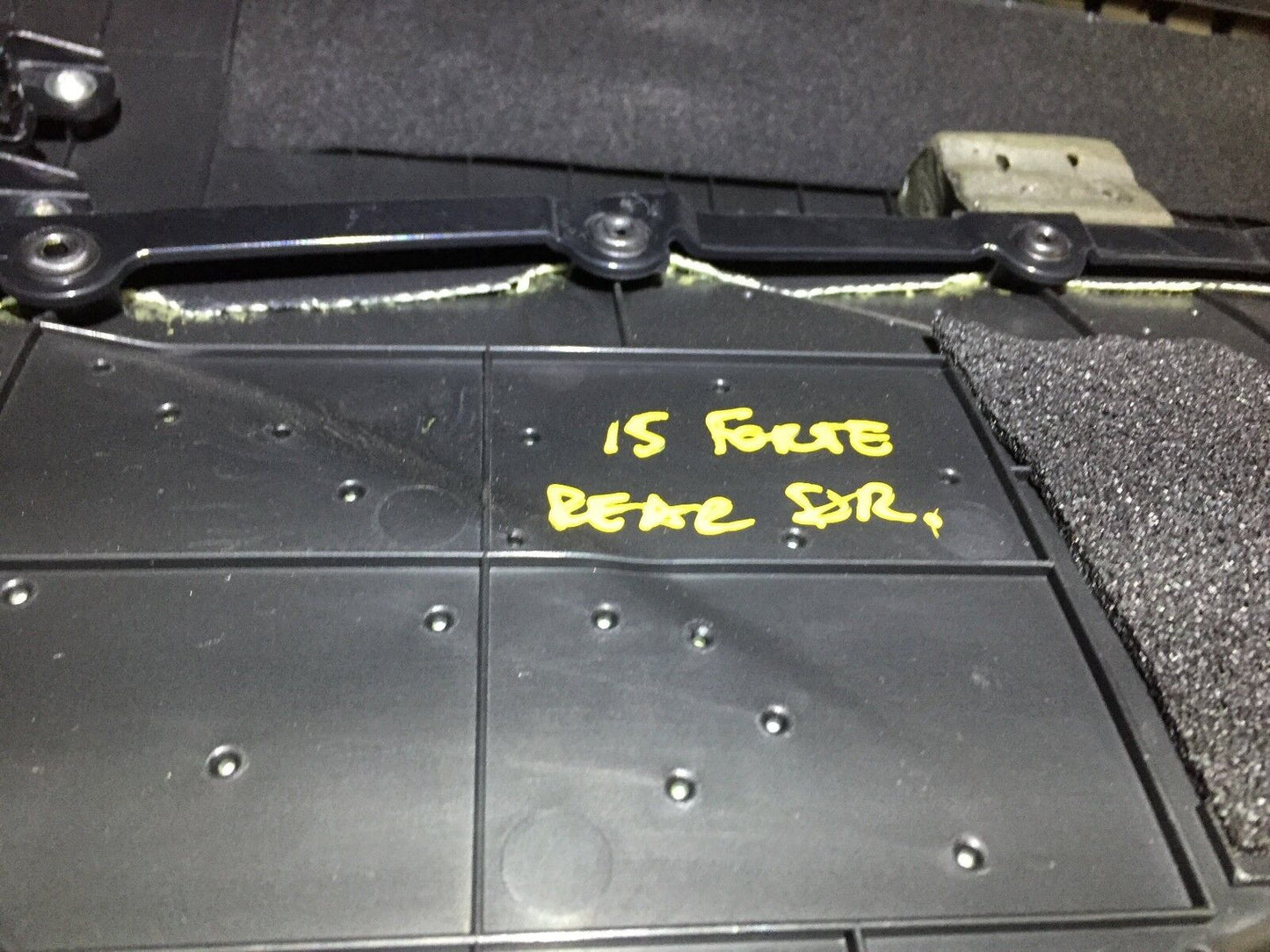 14 15 16 Kia Forte Left Rear Door Trim Panel Driver Side OEM