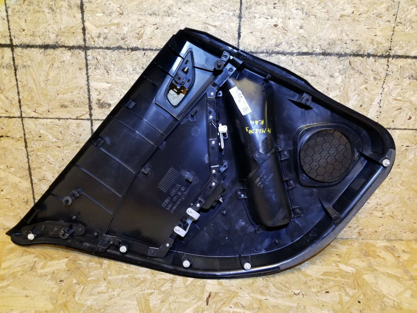 2014 2015 2016 Mazda 3 Sedan Rear Right Door Trim Panel Passenger Side OEM 16k