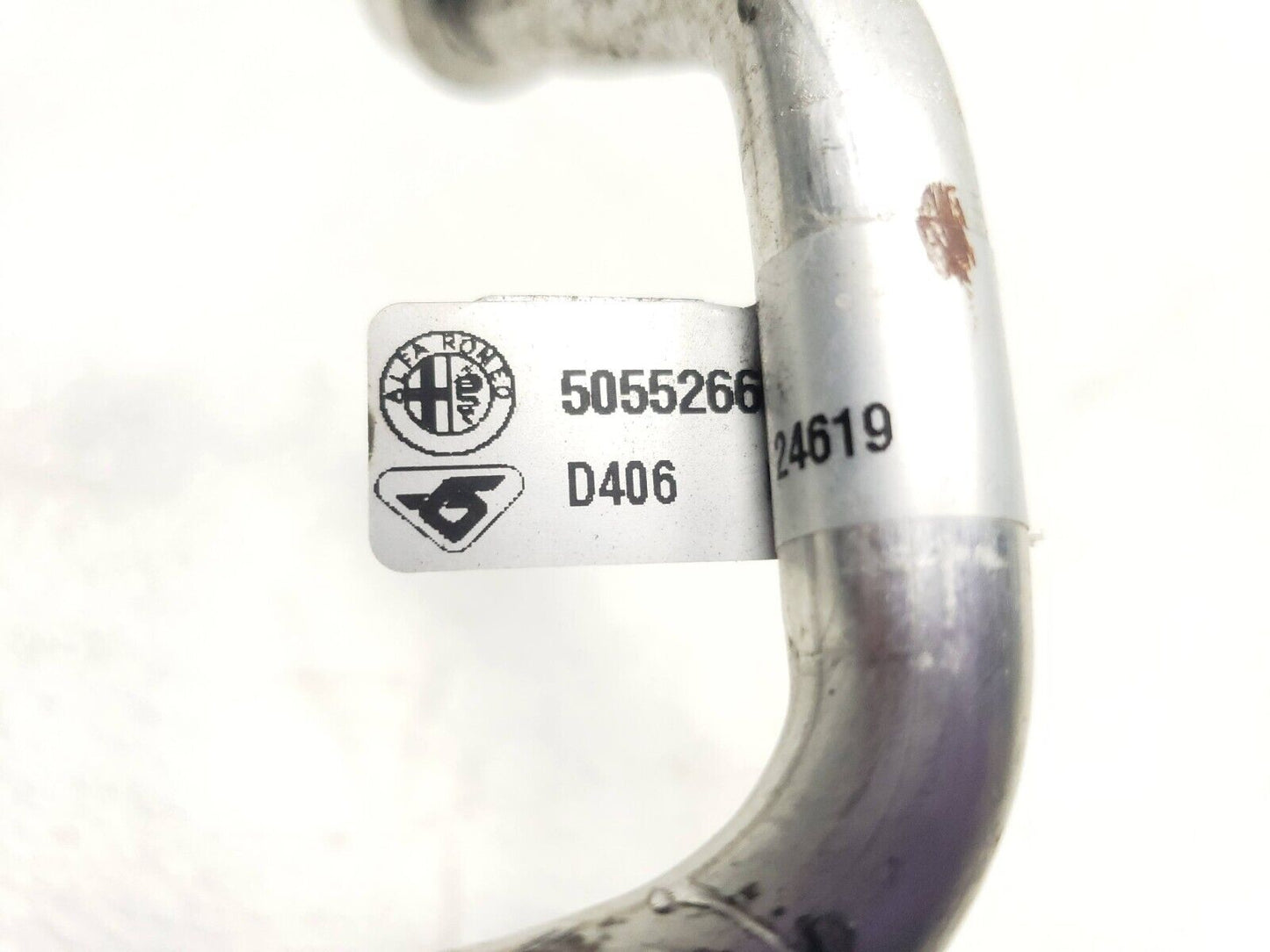 17 18 19 Alfa Romeo Giulia 2.0l AC Air Condition Line Hose Tube 50552669 OEM 21k