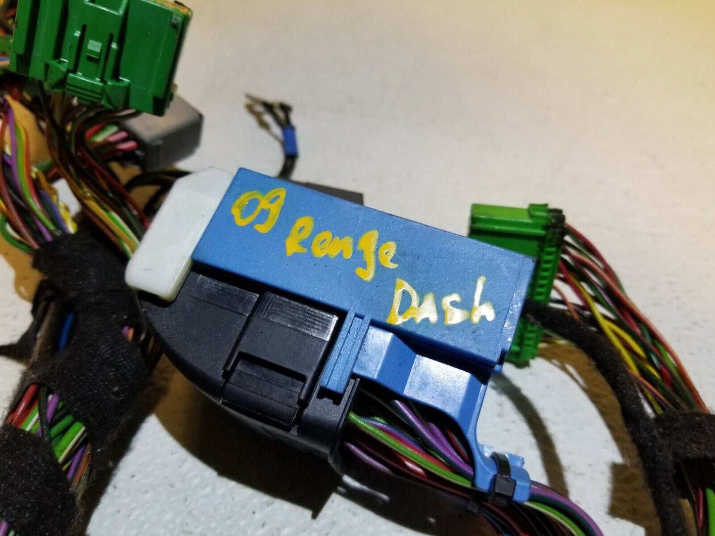 06 07 08 09 Range Rover Sport Dash Wire Harness OEM