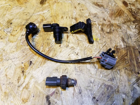 09 10 11 12 13 Mazda 6 2.5l Camshaft Knock Oil Sensor 4pcs OEM 72k Miles