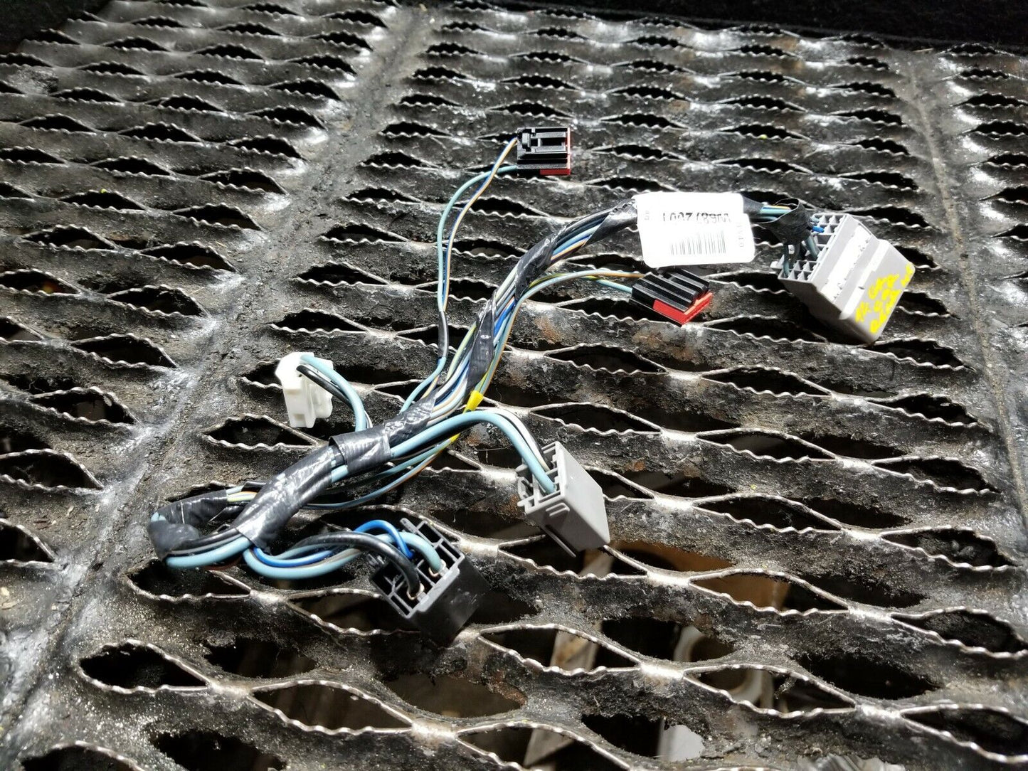 14 2014 Dodge Grand Caravan Rear A/c HVAC Heater Flap Motor Wiring Harness OEM