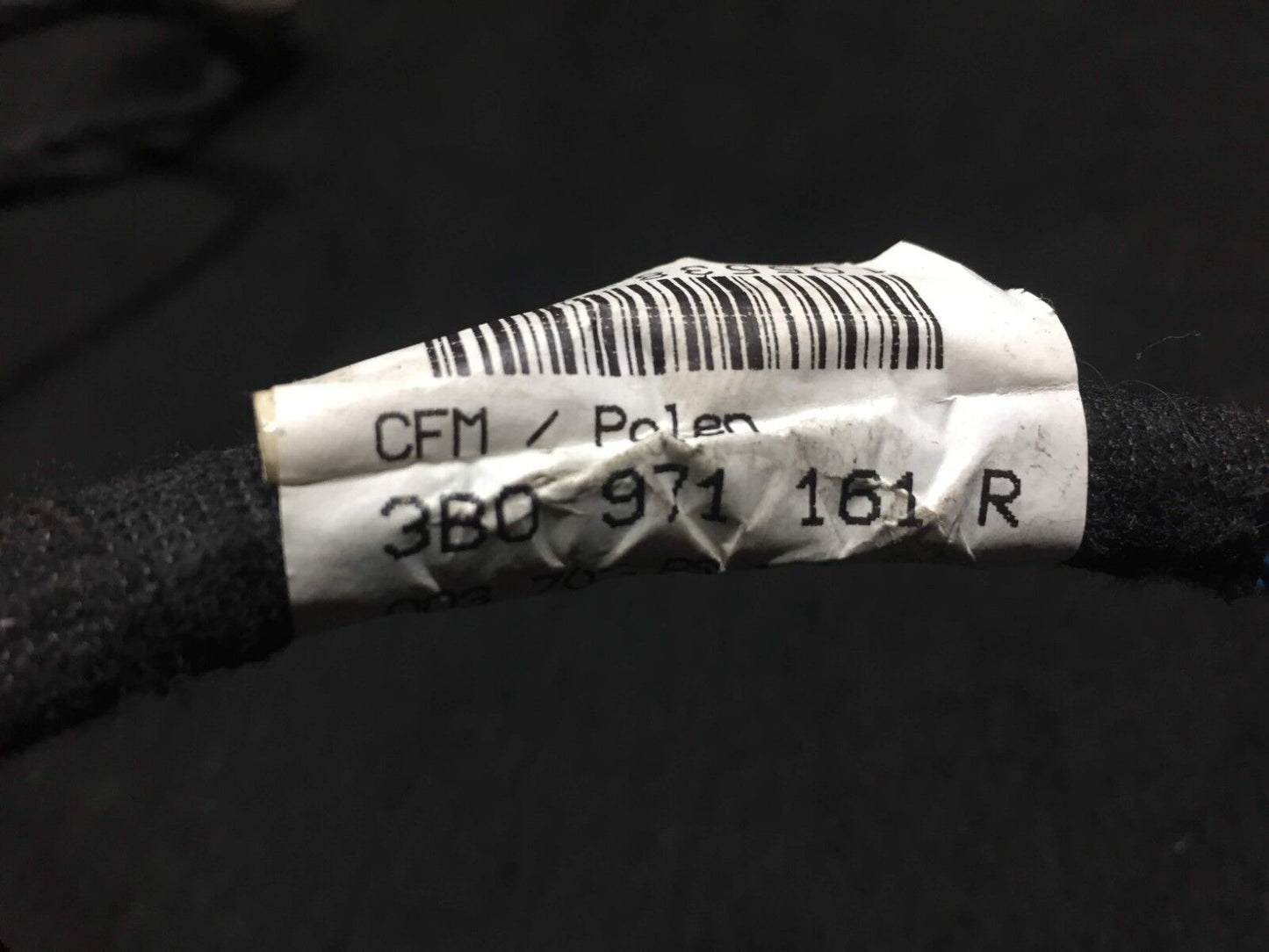 02 03 04 05 Volkswagen Passat Rear Right Pass Side Wire Harness OEM D23