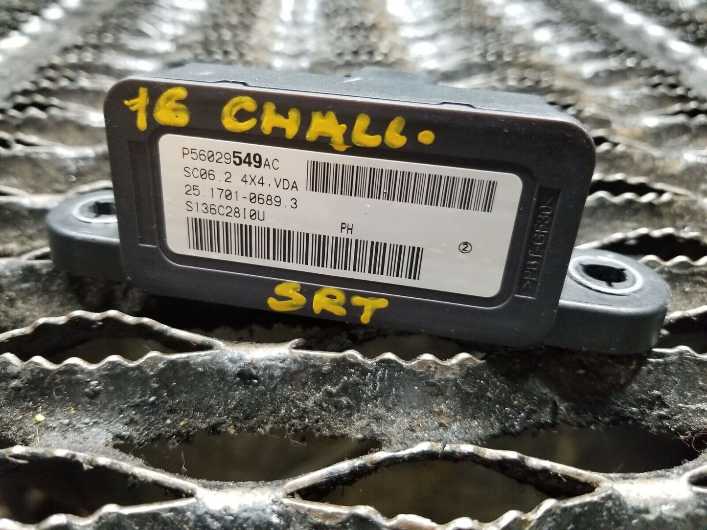 16 17 Dodge Challenger SRT Yaw Rate Sensor 56029549ac OEM 12k Miles