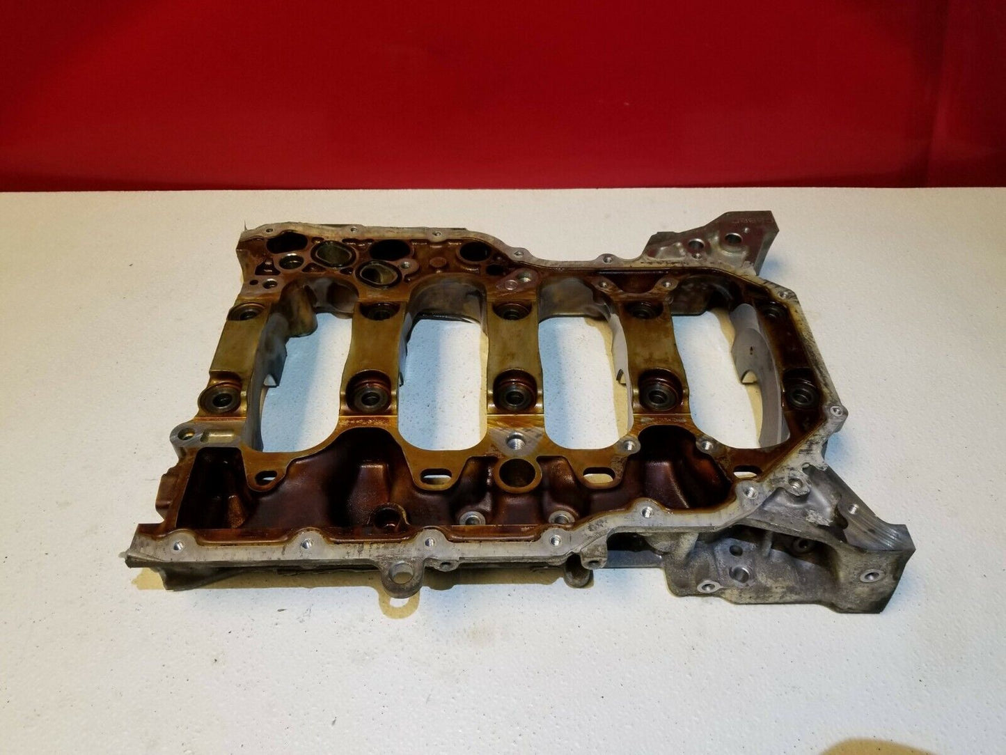 13 14 15 Honda Accord 2.4l Crankshaft Housing Bracket OEM 87k Miles