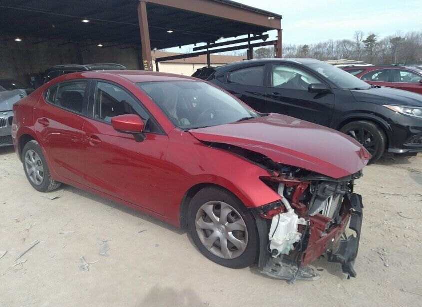 14 15 16 Mazda 3 Sdn Rear Left Driver C Pillar Quarter Trim Cover OEM 41k Miles
