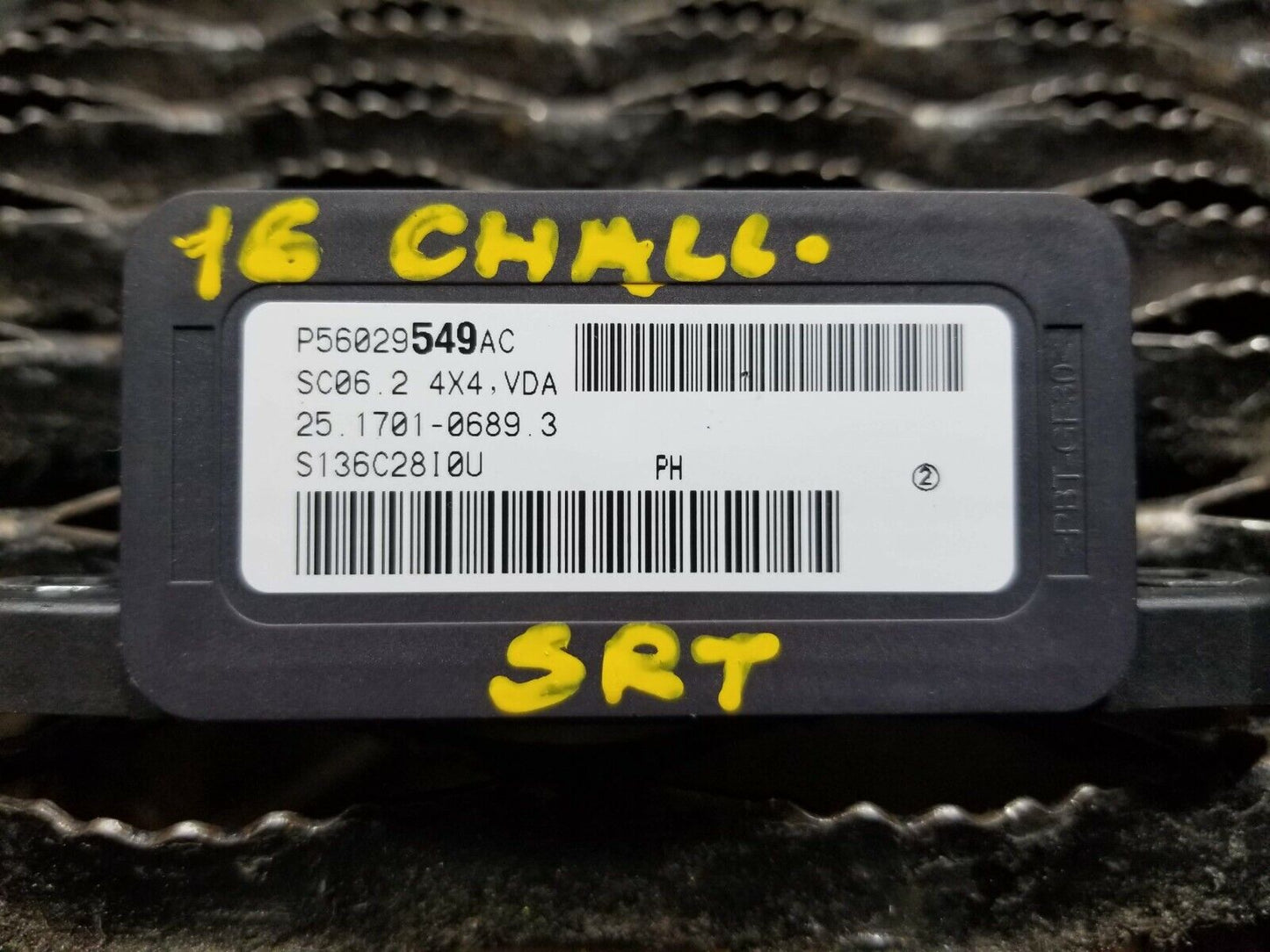 16 17 Dodge Challenger SRT Yaw Rate Sensor 56029549ac OEM 12k Miles