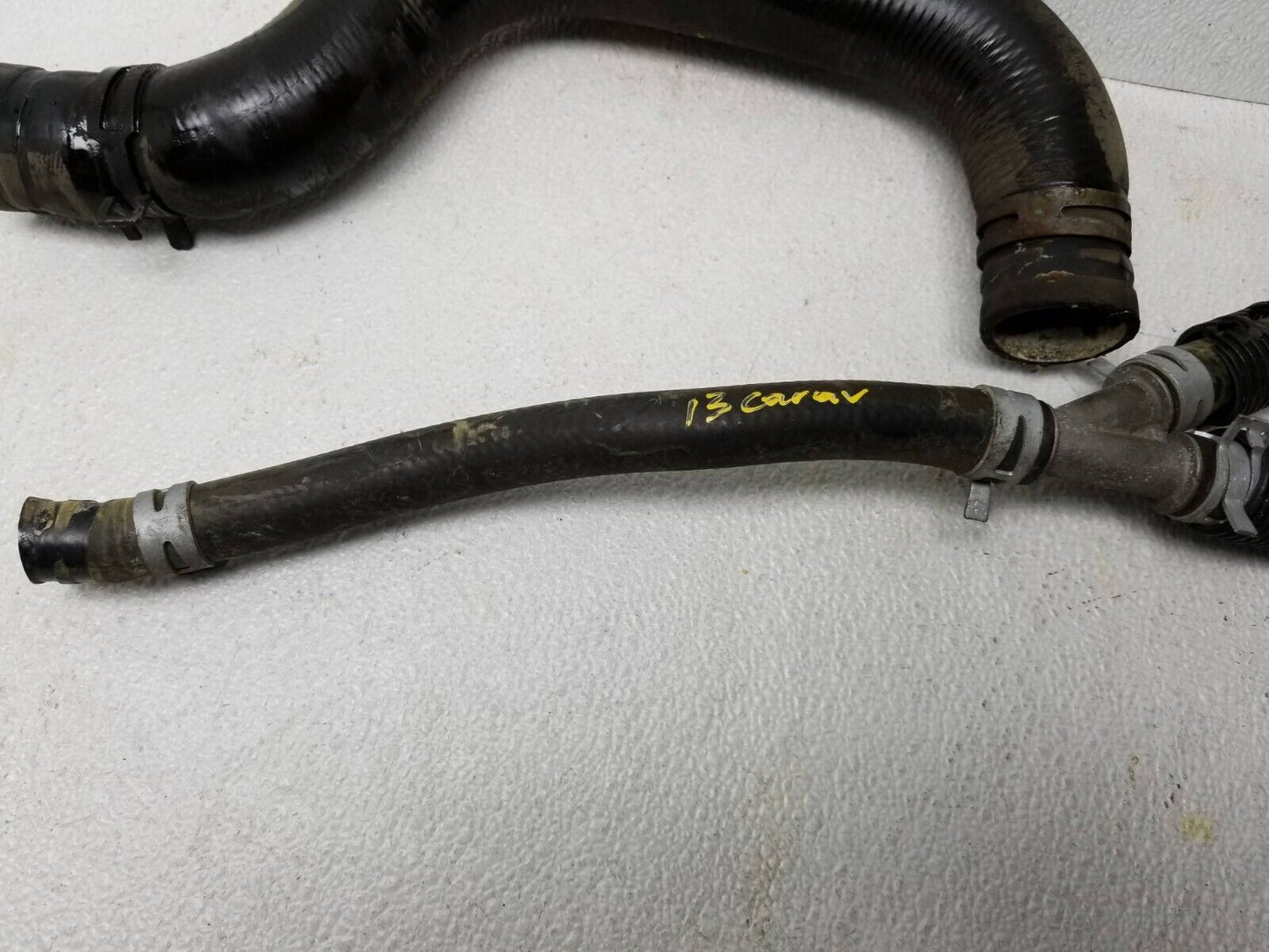 11 12 13 Dodge Grand Caravan 3.6l Coolant Hose Pipe Line 2pcs OEM