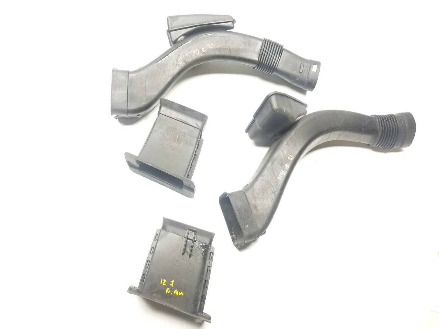 09 10 11 12 BMW 750li Air Intake Hose Pipe Left & Right Pair OEM