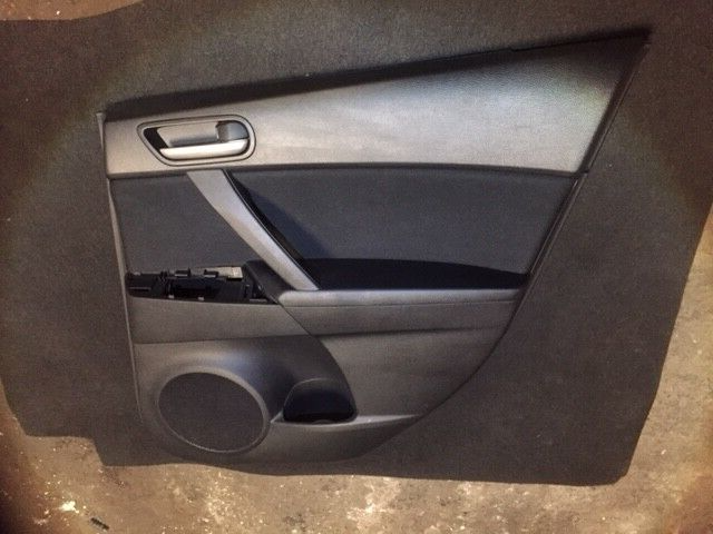 09 10 11 12 13 Mazda 3 Door Panel Trim Hatch Rear Right Passenger Side OEM