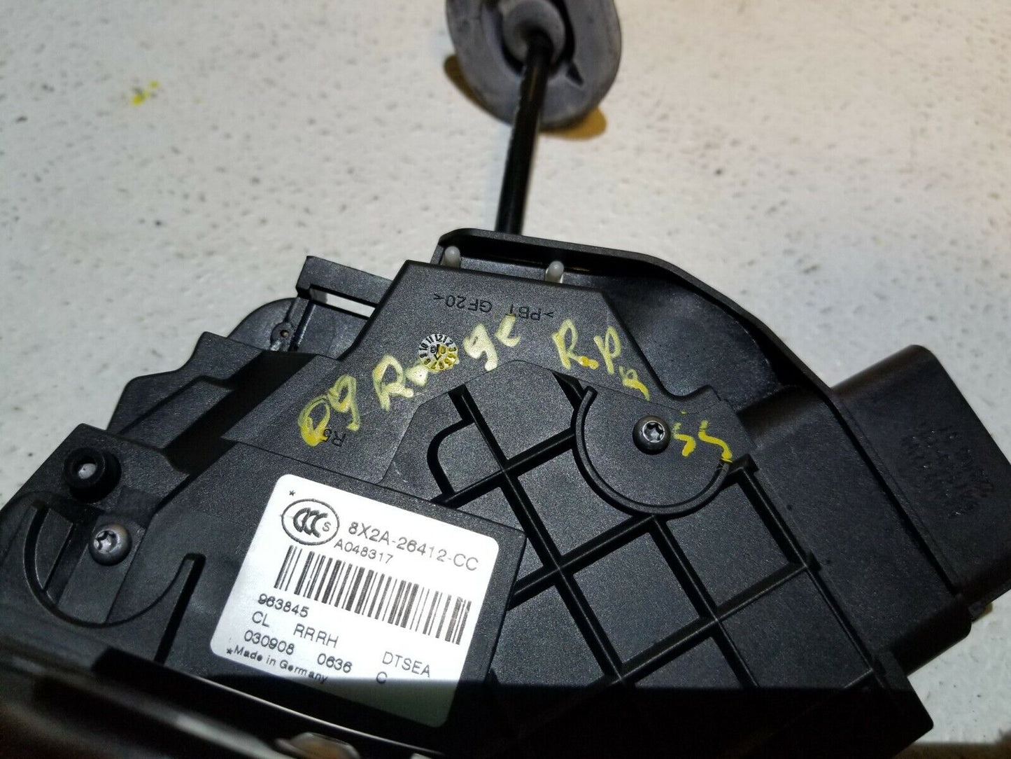06 07 08 09 Range Rover Sport Door Lock Latch Actuator Rear Rigth Pass Side OEM