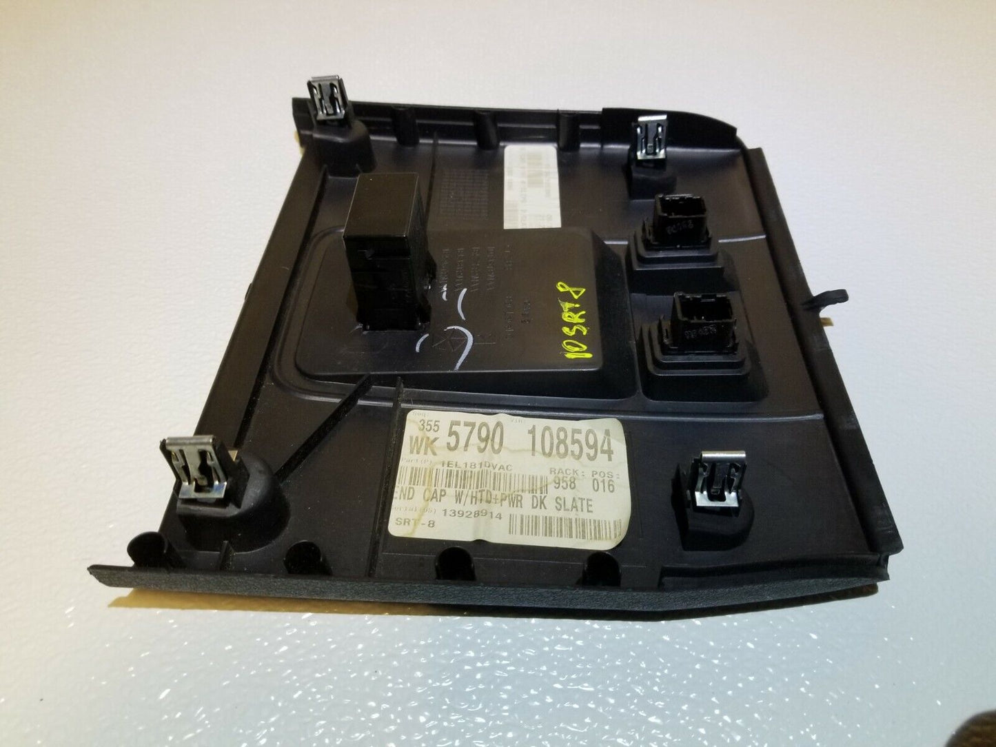 07 08 09 10 Jeep Grand Cherokee Srt8  Rear Seat Heated Switch W/ Trim Panel OEM