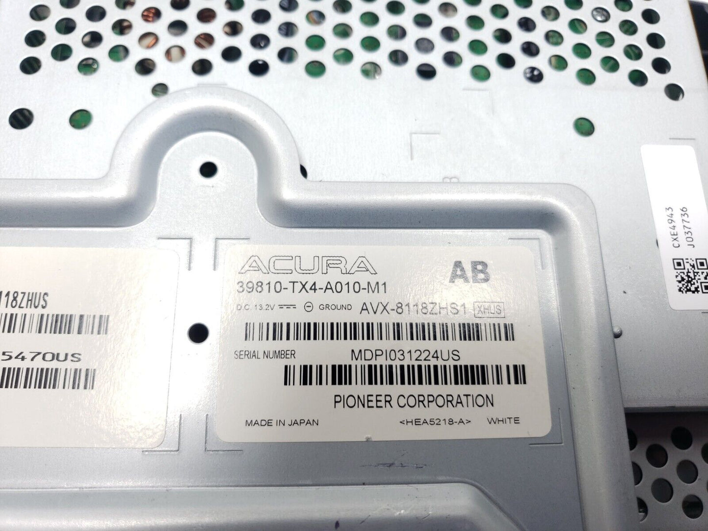 13 14 15 Acura RDX Information Display Screen Monitor OEM 80k Miles