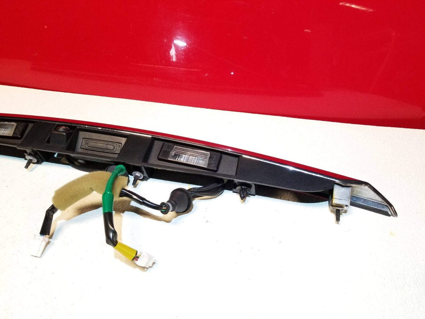 15 16 17 18 19 Infiniti Q50 Trunk Lid Chrome Molding License Plate Light Cam OEM