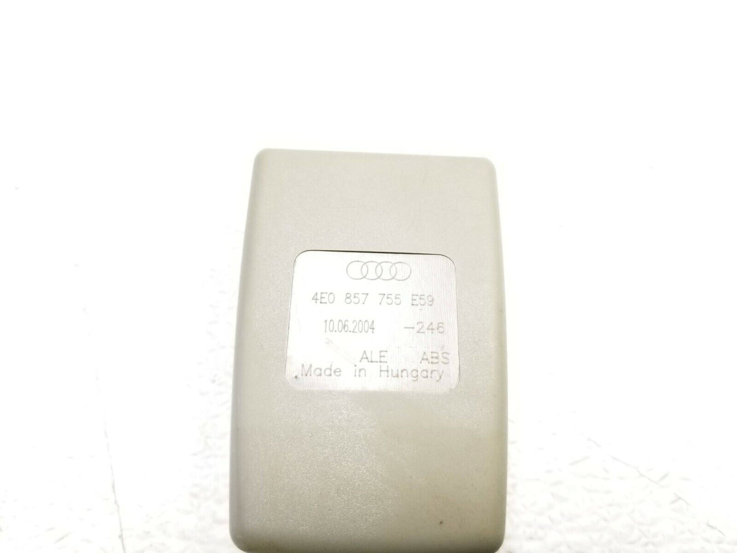 04 05 06 07 Audi A8 Front Left Driver Seat Belt Buckle OEM