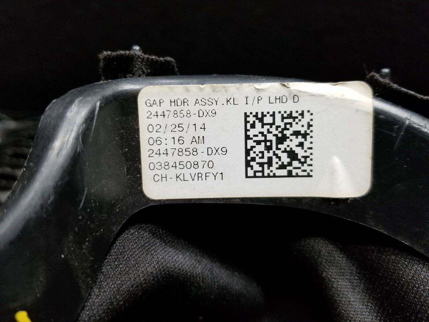 14 15 16 17 Jeep Cherokee Steering Column Cover Trim Leather Black OEM