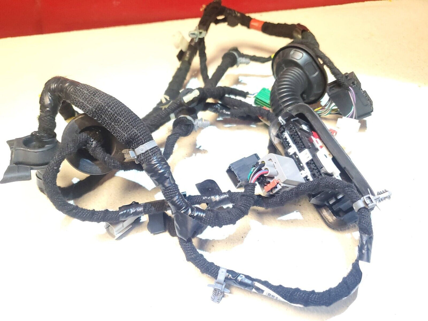 17 18 19 20 Cadillac Xt5 Front Left Driver Door Wire Harness OEM 34k Miles