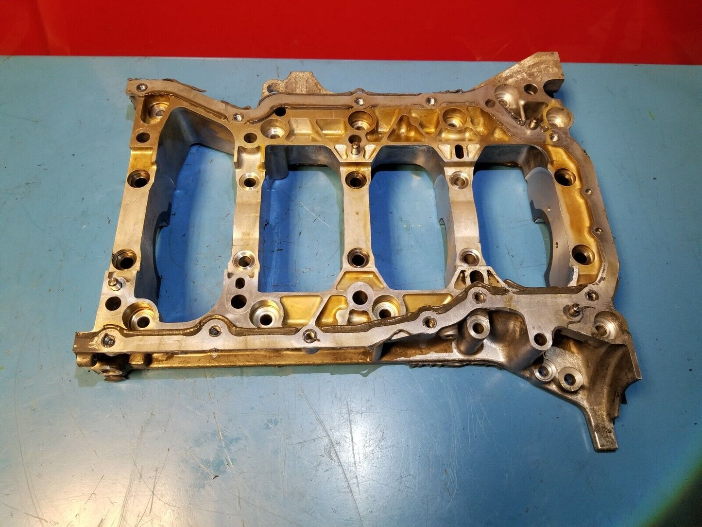 09 10 11 12 13 14 15 Nissan Rogue Crankshaft Housing Plate OEM