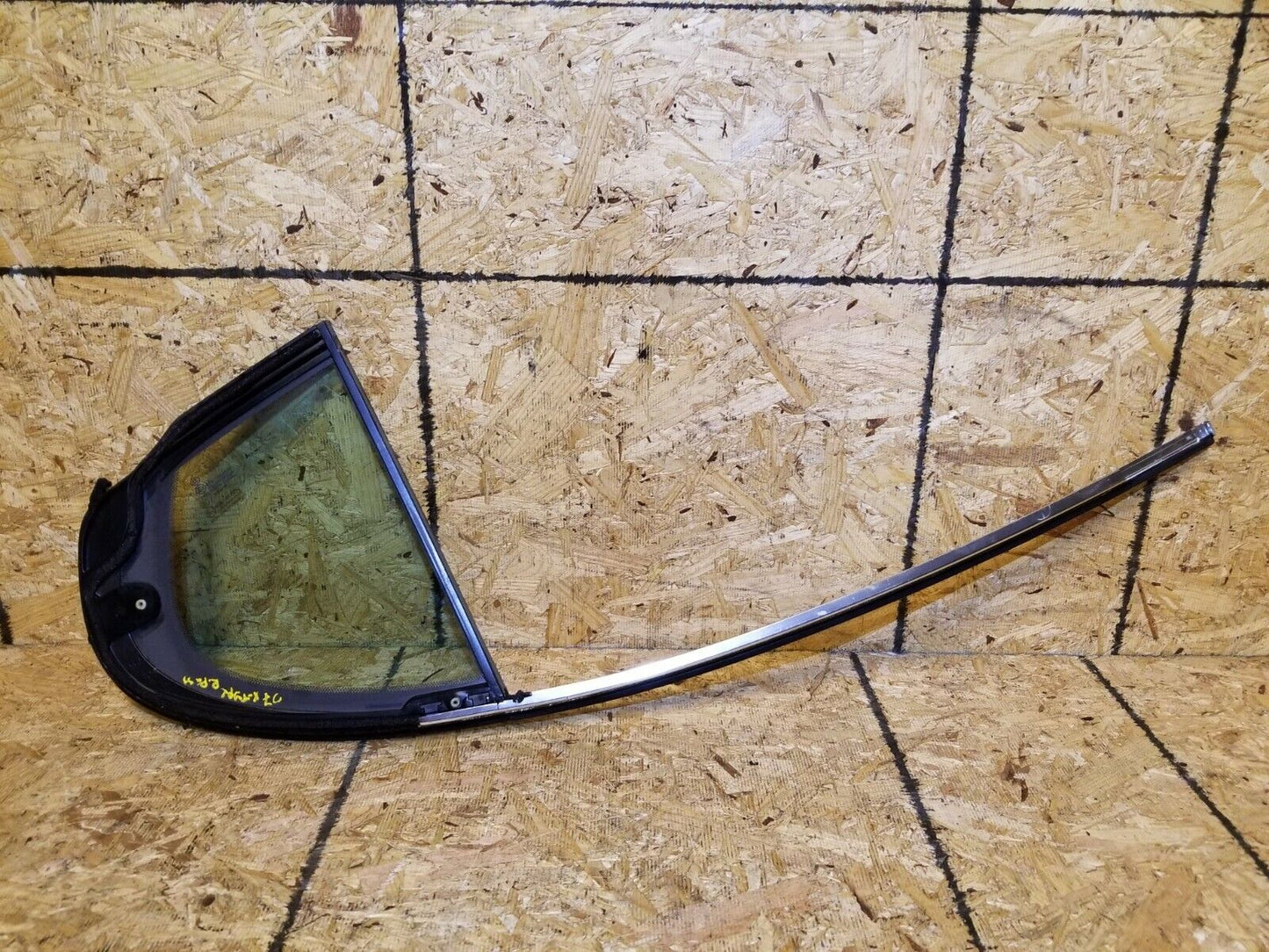 06 07 08 Jaguar X-type Rear Passenger Door Vent Window Glass OEM 86k