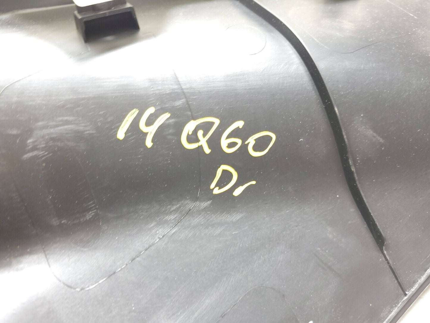 2014 2015 Infiniti Q60 Coupe Rear Quarter Panel Trim Driver Side Left OEM