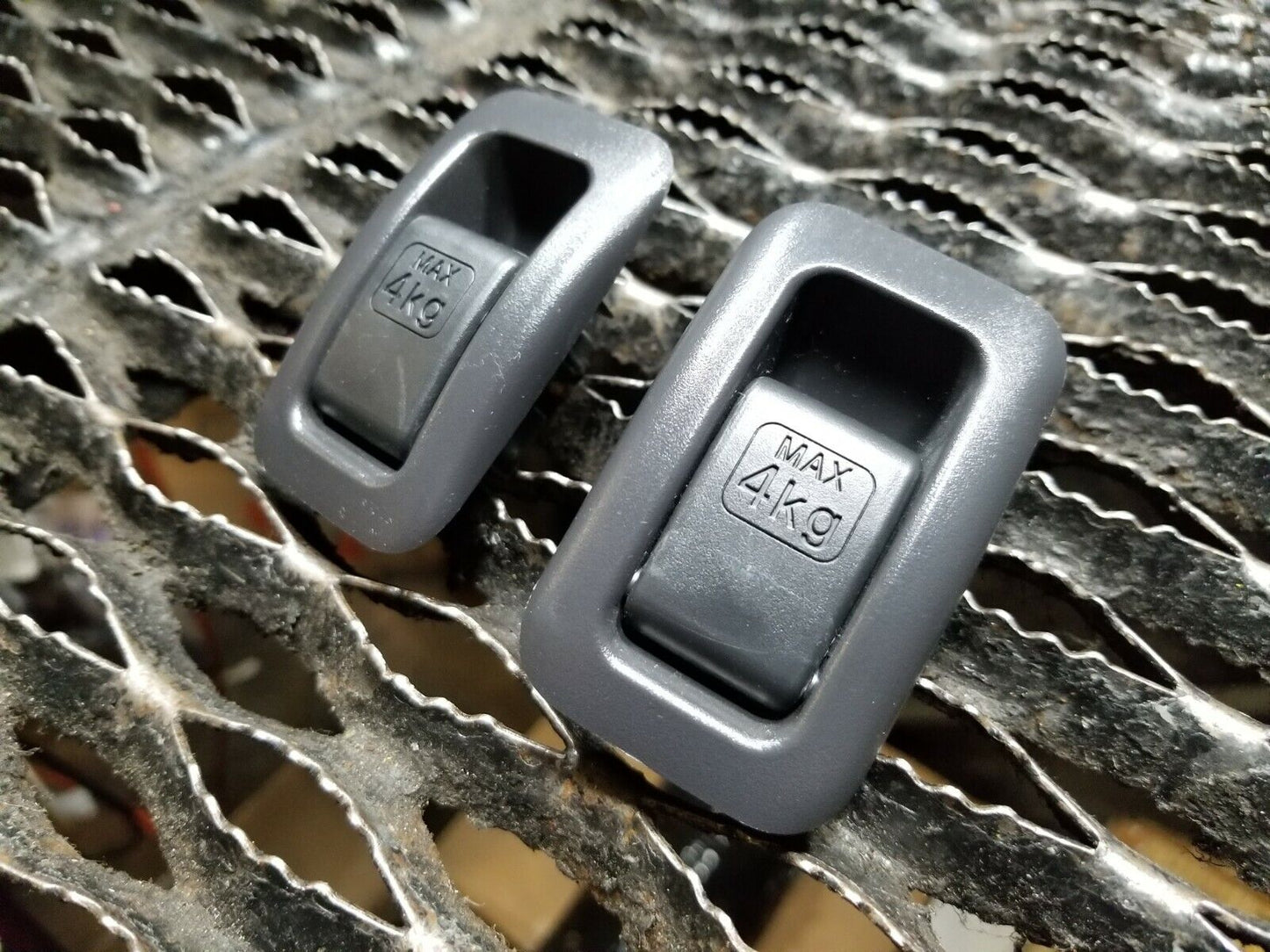 2004 2005 2006 Scion Xa Child Resistant Safety Hook Cover Cap 2 Pcs OEM