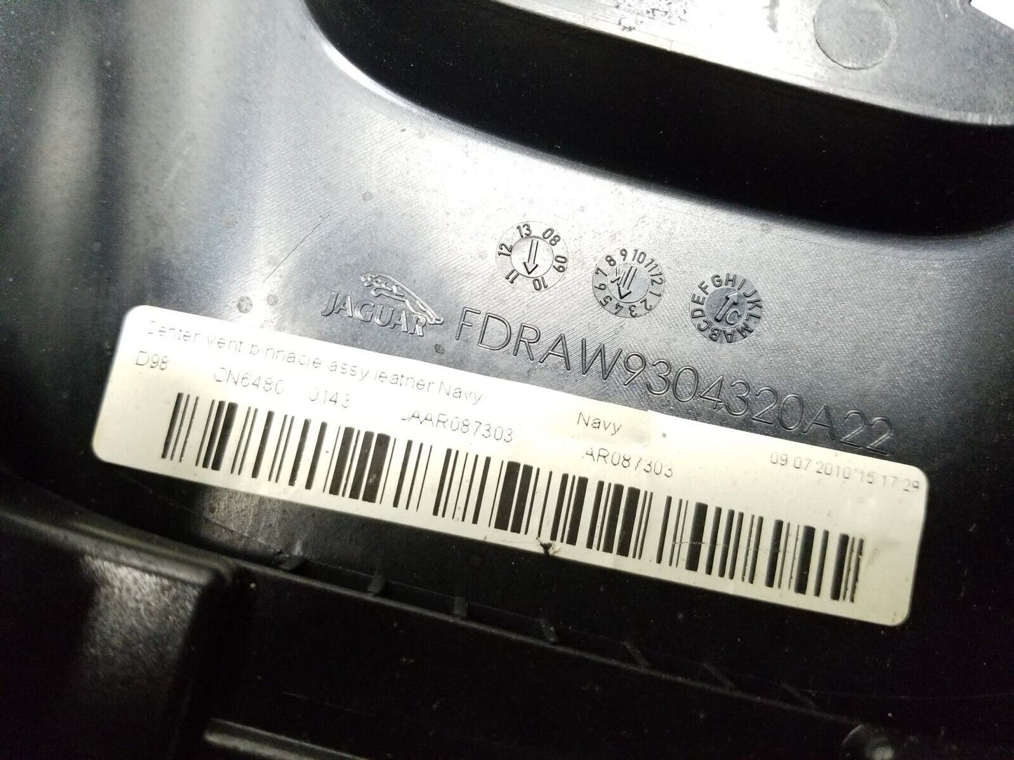 10 11 12 13 Jaguar XJ Dash Center Air Vent OEM 86k Miles