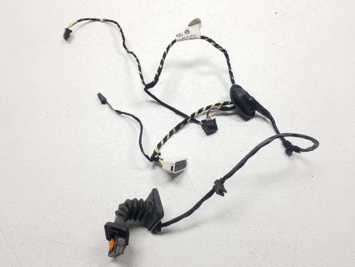 10 11 12 13 14 VW Golf GTI Rear Door Wire Harness Left Driver Side OEM