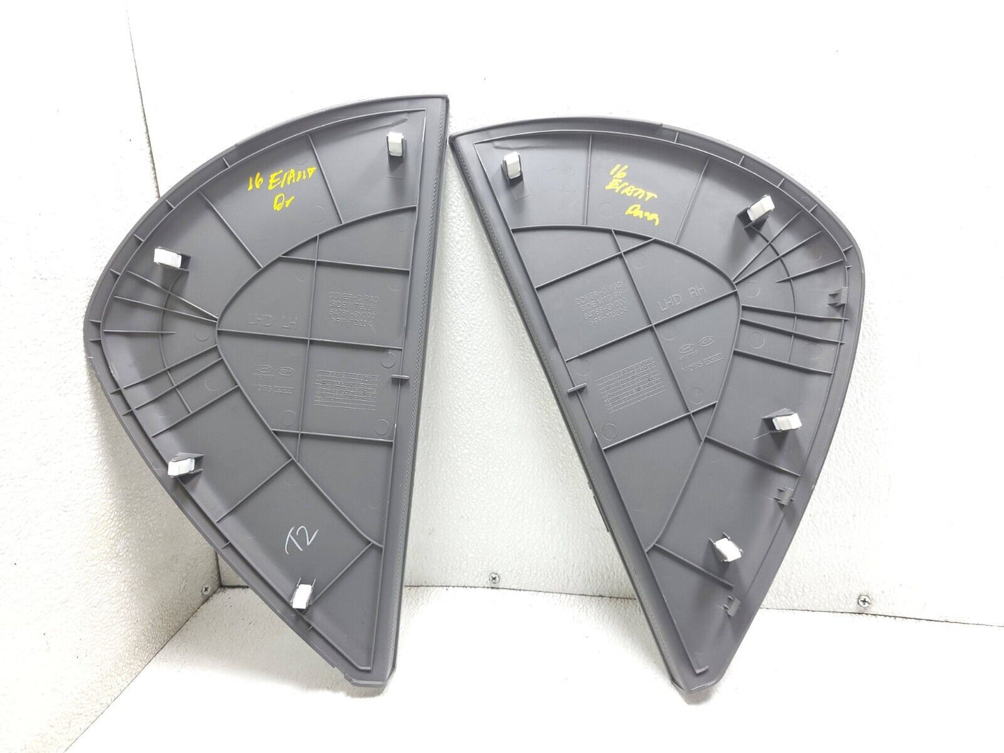 14 15 16 Hyundai Elantra Dash End Cap Cover Left & Right Pair OEM Sdn