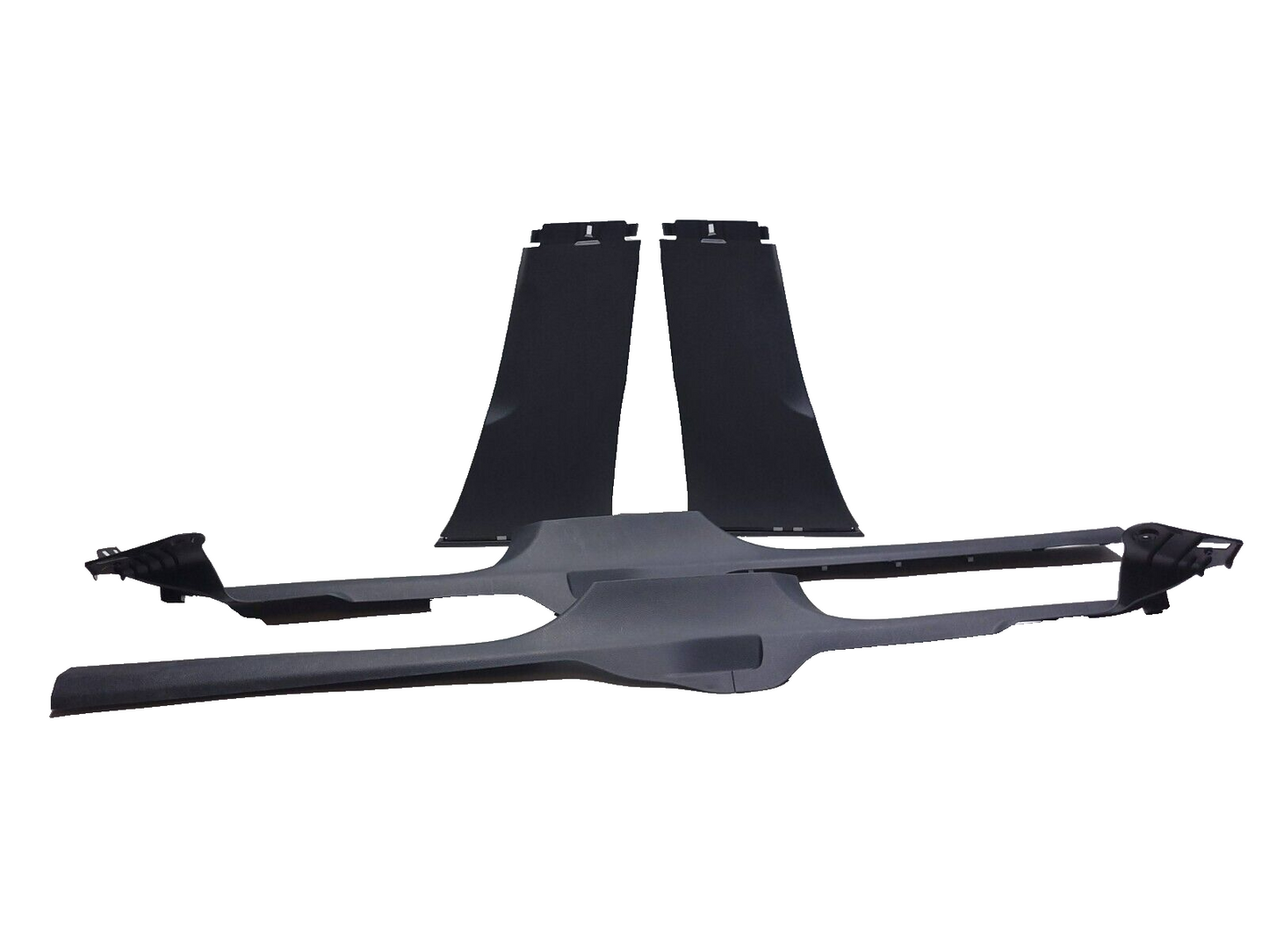 12-19 Volkswagen Passat Left & Right B Pillar Trim Cover & Scuff Plate 4pcs OEM
