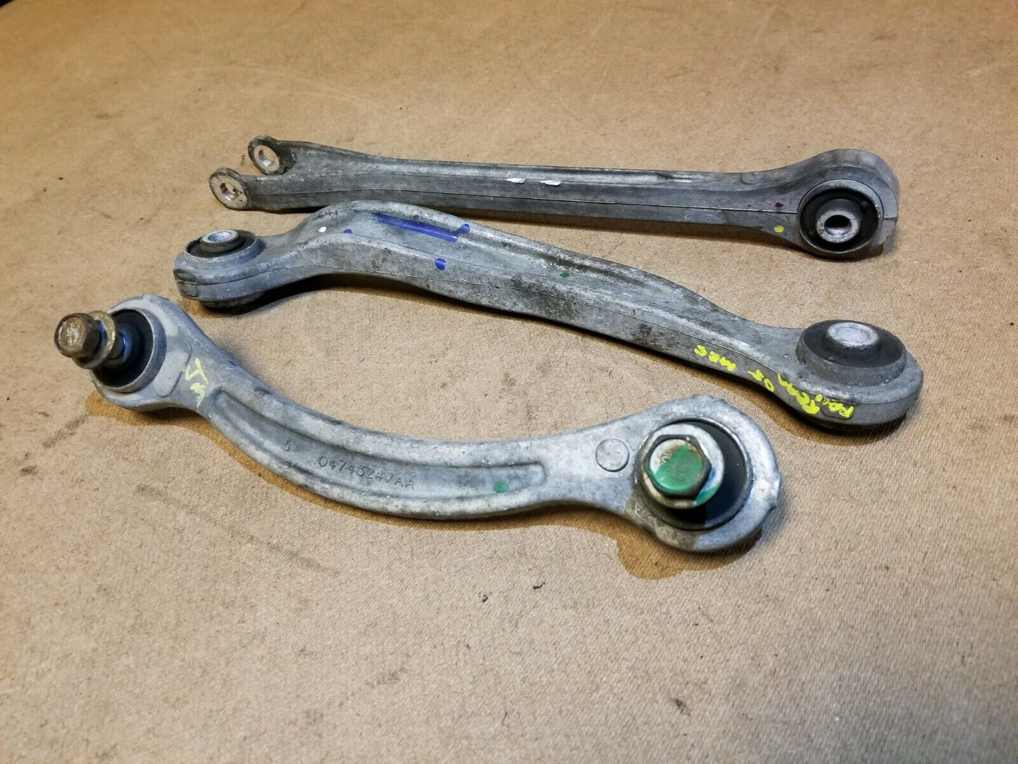 05 06 07 Dodge Magnum Rear Right Pass Side Control Arm 3pcs OEM
