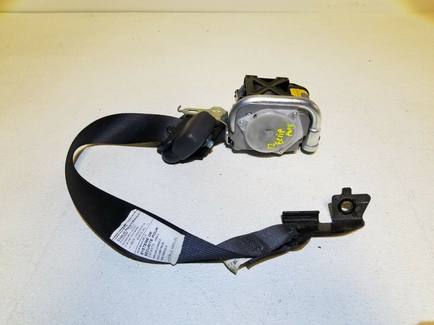 09 10 11 12 Mitsubishi Eclipse Front Right Passenger Seat Belt Retractor OEM 51k