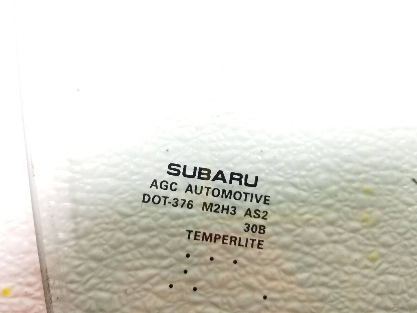 17 18 19 Subaru Impreza Sport Rear Right Pass Door Window Glass OEM 64k Miles