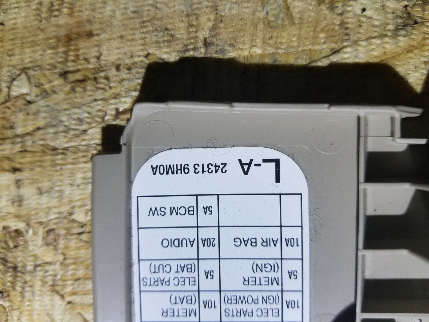 13 14 15 Nissan Altima Interior Fuse Box Cover Lid Trim OEM 57k