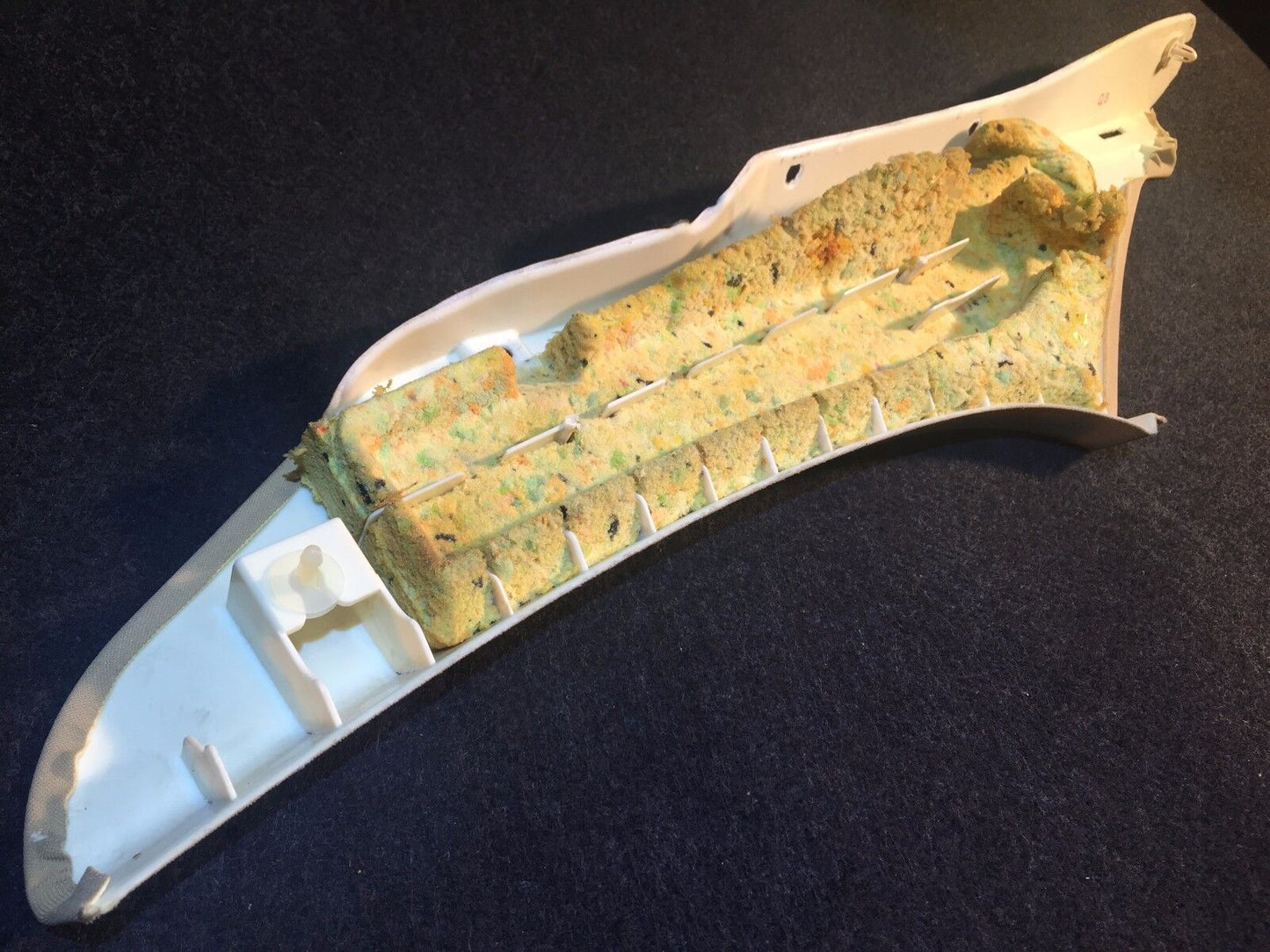 02 03 04 05 BMW 745i E65 Rear Left Driver Interior C Pillar Trim Cover OEM