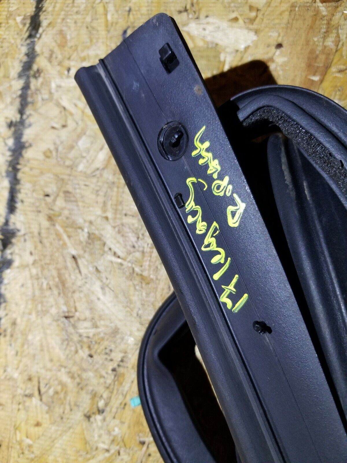 15 16 17 Subaru Legacy Rear Right Pass Side Door Weatherstrip Seal OEM 10k
