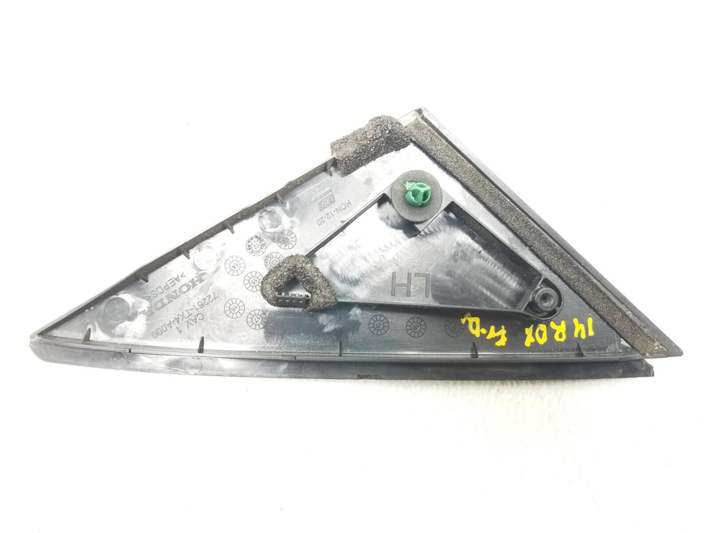 13 14 15 Acura RDX Front Door Triangle Trim Corner Cover Driver Side Left OEM