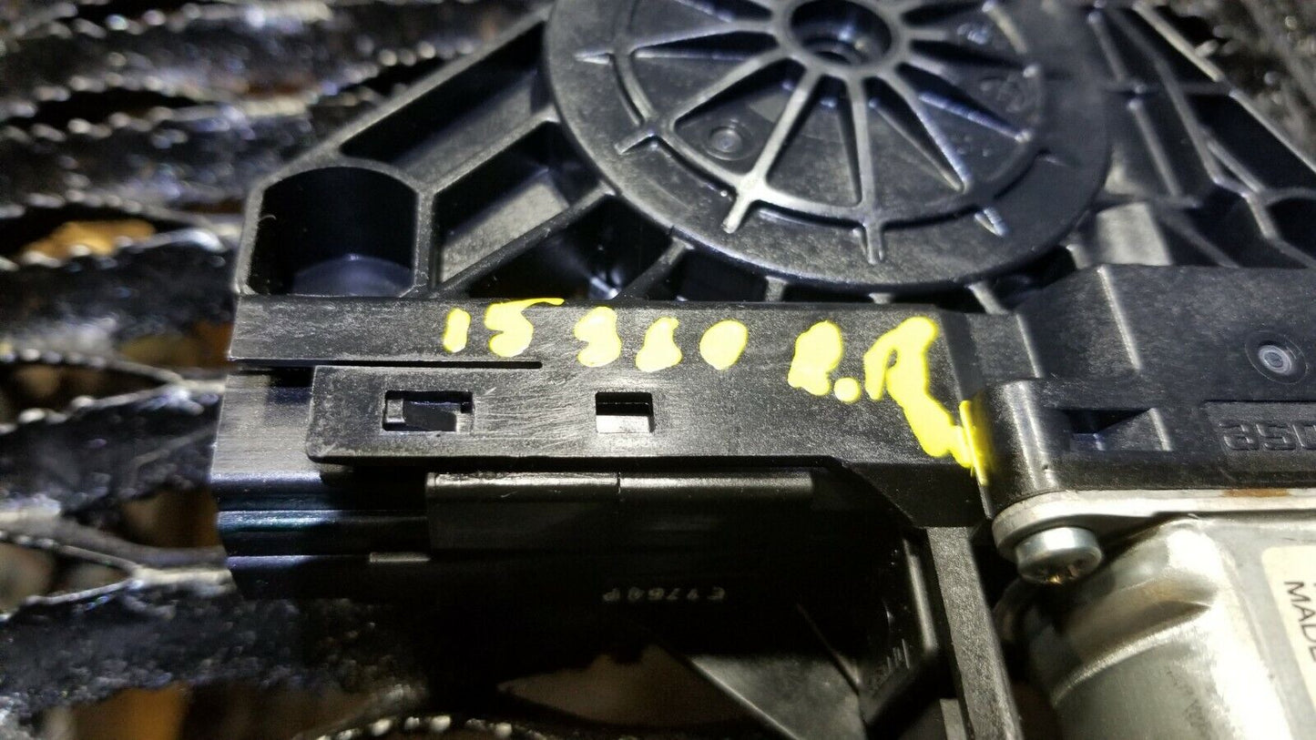 14 15 16 17 Volvo S60 Rear Right Pass Side Door Window Regulator Motor OEM