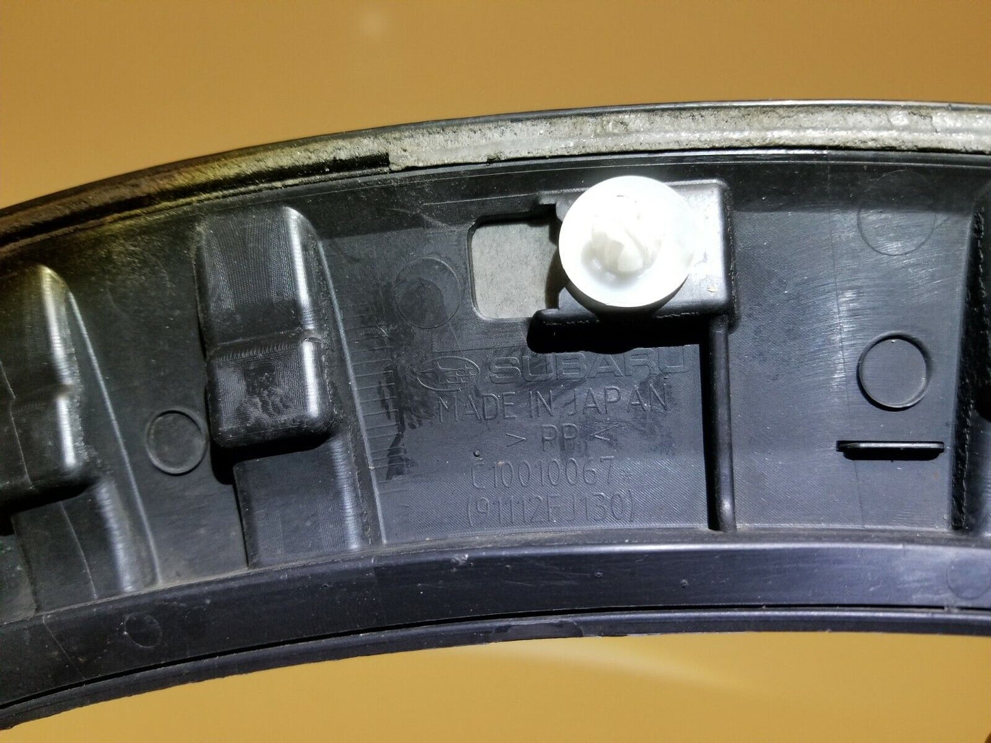 13 14 15 Subaru Xv Crosstrek Rear Left Driver Fender Arch Trim Molding OEM 86k