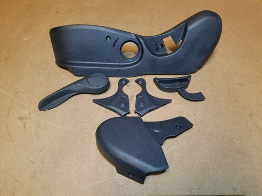 12 13 14 15 Kia Rio Front Driver Seat Side Trim W/ Adjust Knob OEM 54k