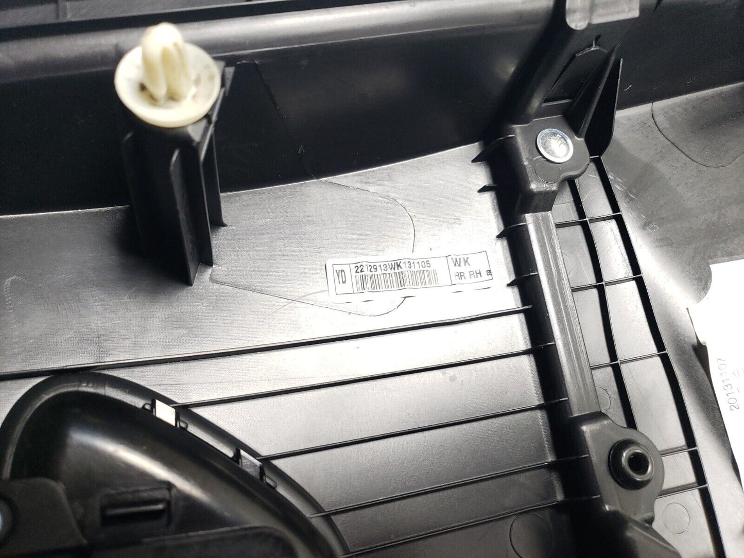 14 15 16 Kia Forte Rear Door Trim Panel Passenger Right Side OEM 73k Miles