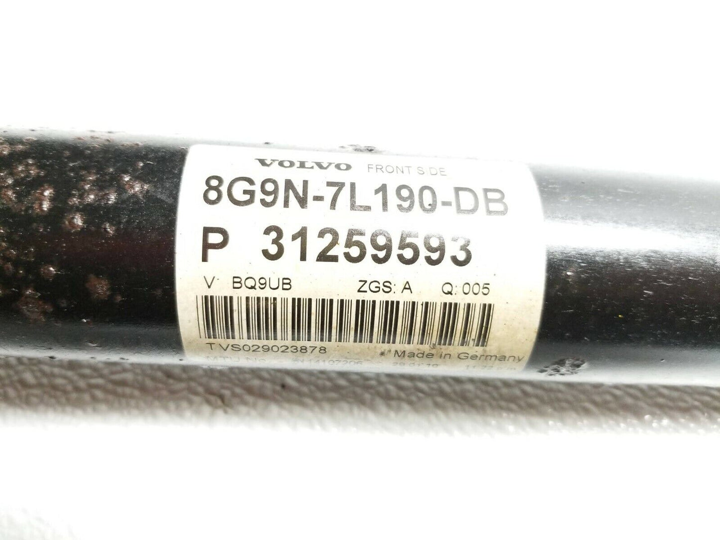 10 11 12 13 Volvo XC60 3.2l Driveshaft Drive Shaft OEM