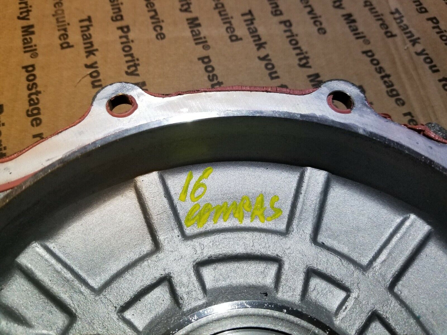 13 14 15  16 Jeep Compass 2.4l Automatic Transmission Left Side Cover OEM 30k