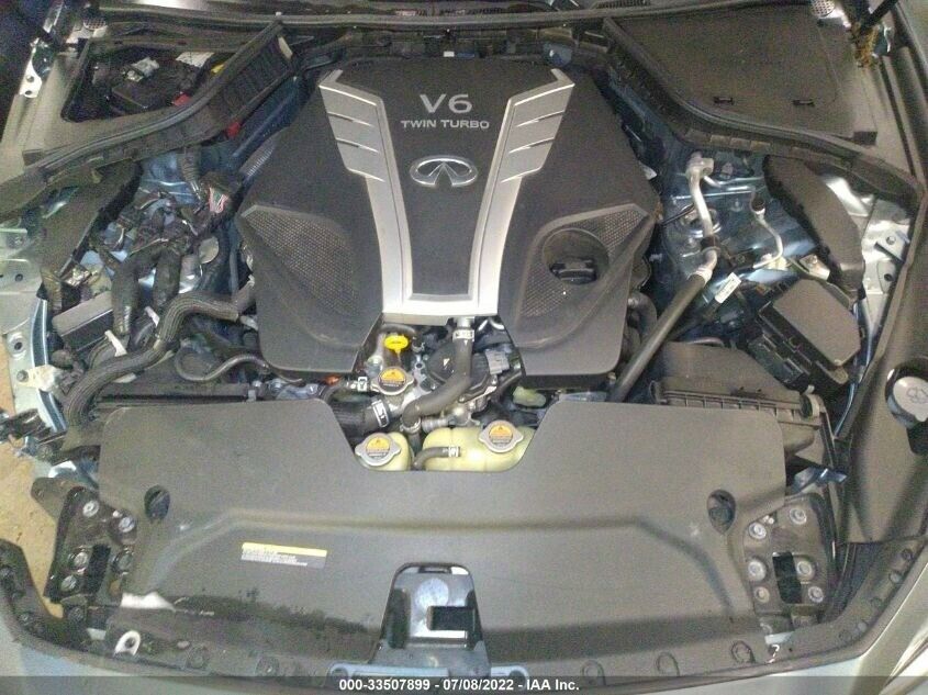 16 17 18 19 20 Infiniti Q50 3.0l AWD High Pressure A/c Hose Line Pipe OEM 62k