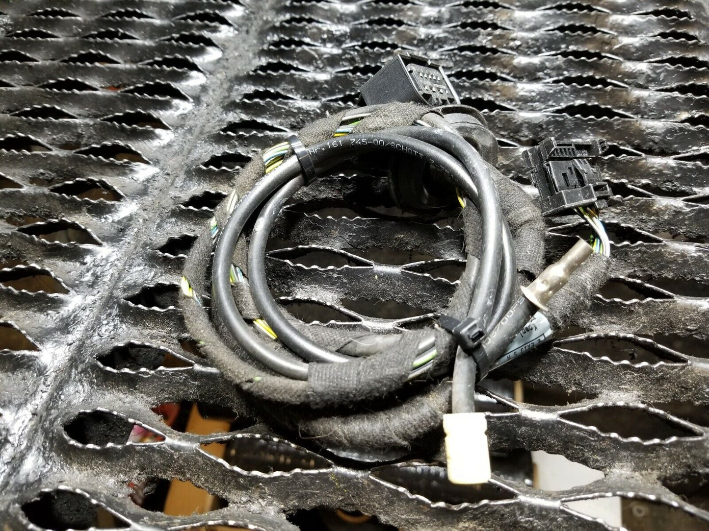 02 03 04 05 BMW 745i E65 Front Right Passenger Door Wire Harness 6934021 OEM