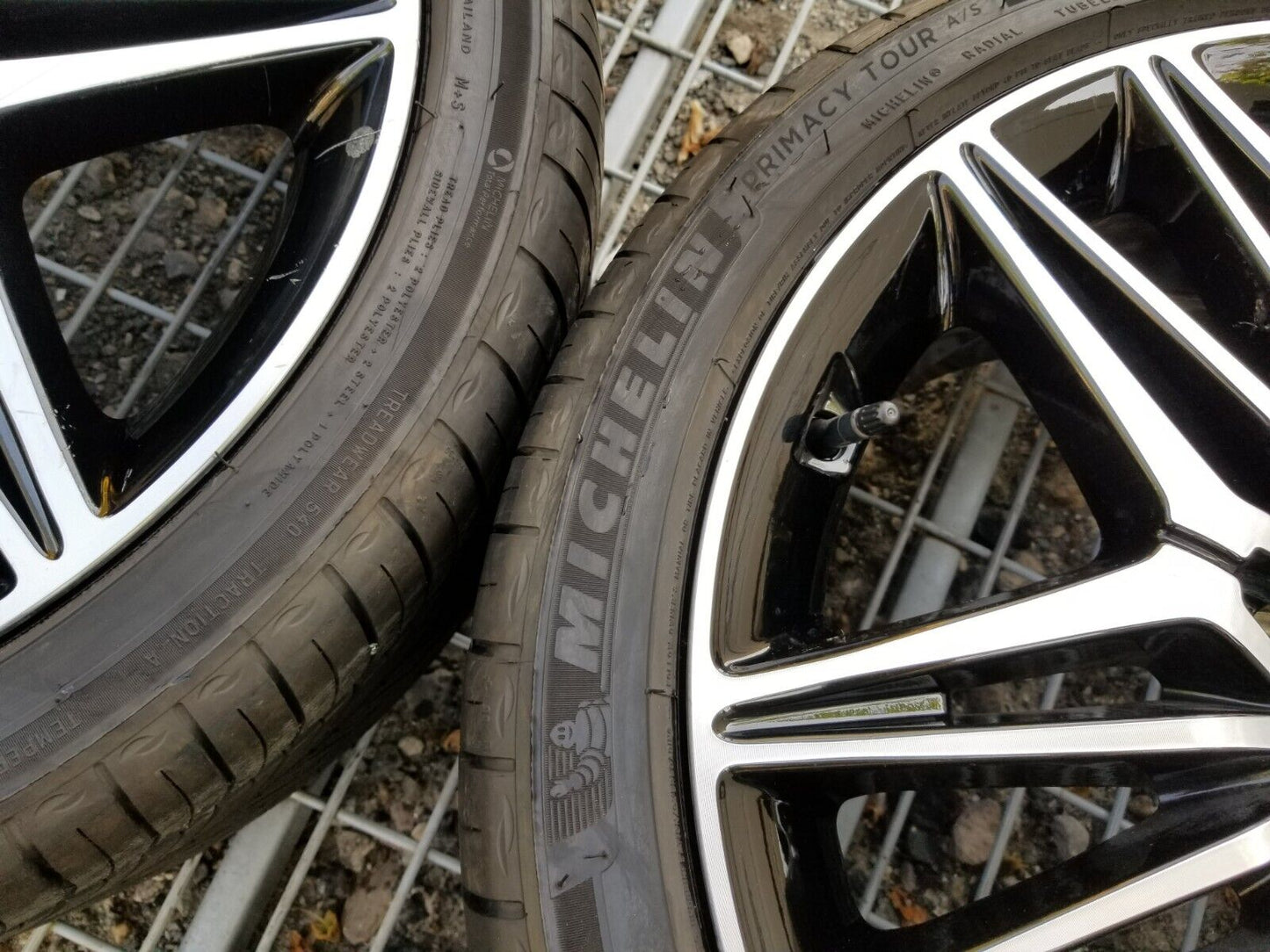 2021 2022 Kia Stinger Rear Alloy Wheel Rim 19x8.5 And Tire 255/35 R19 OEM 2pcs