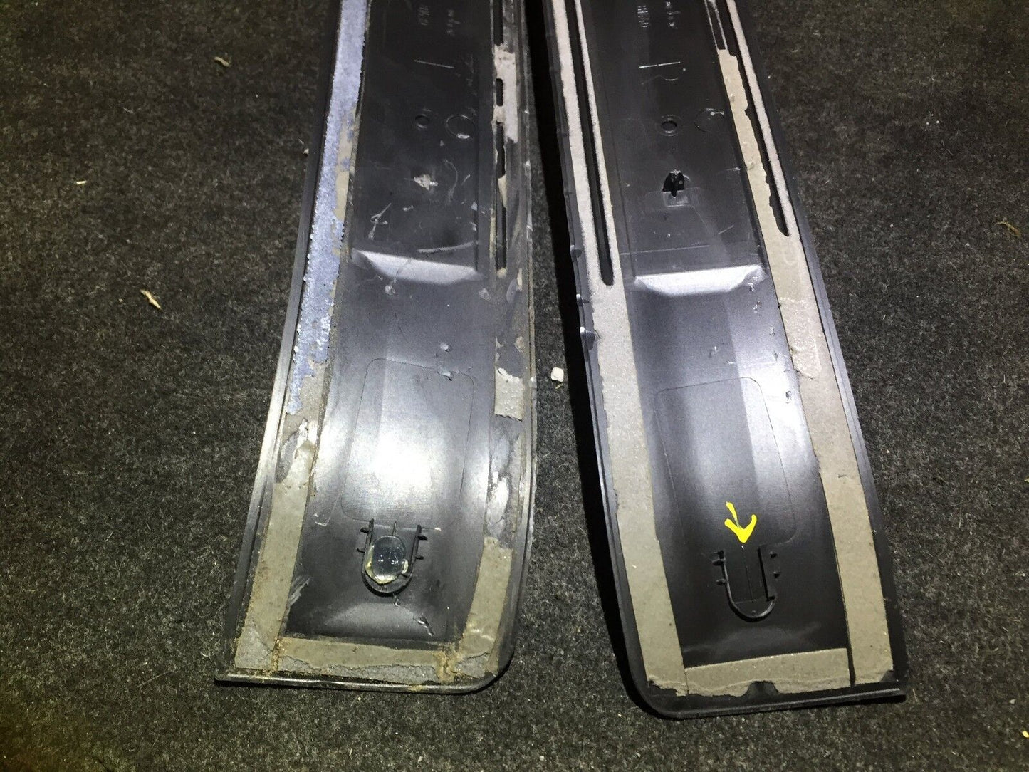 05 06 07 08 Audi A4 Front Right & Left Side Door Sill Plate 2pcs OEM