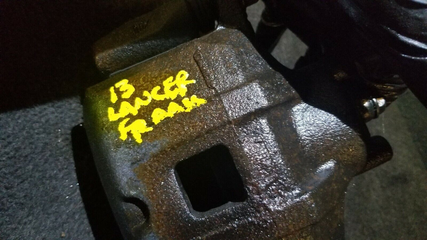 10 11 12 13 Mitsubishi Lancer 2.0l Brake Caliper Front Right Pass Side OEM 71k