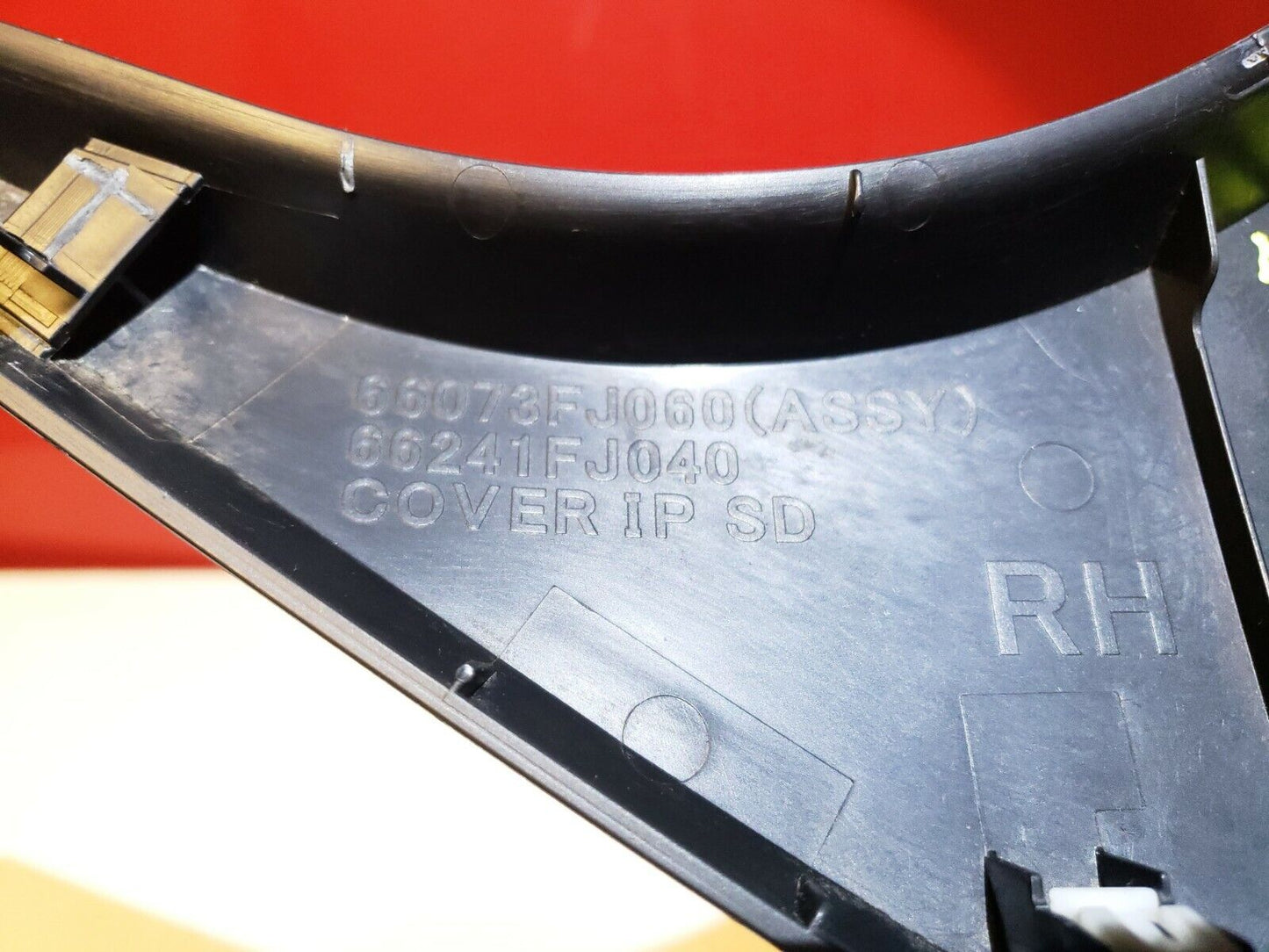 12 13 14 15 16 Subaru Impreza Dash End Cap Right Pass Side OEM