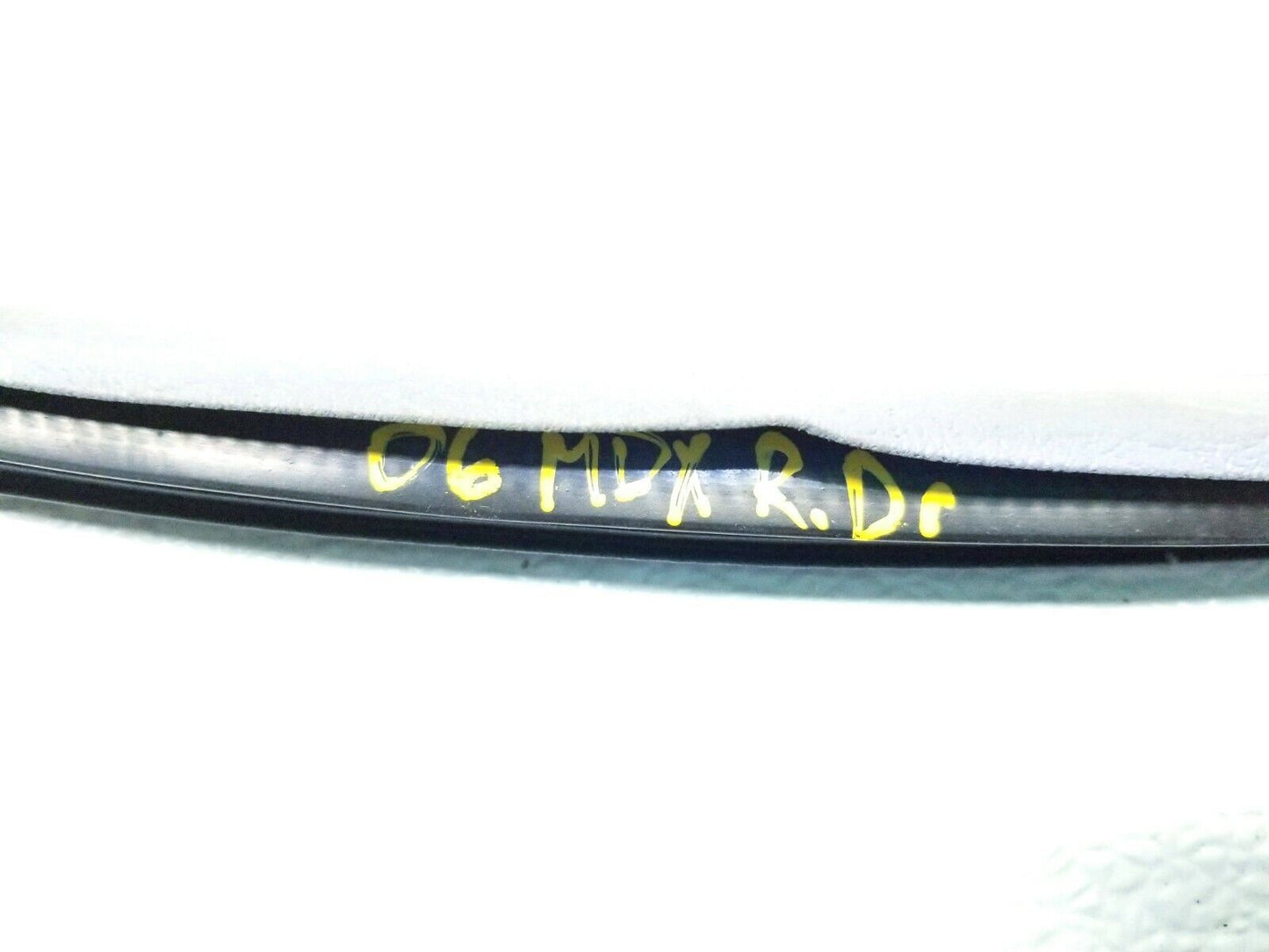 03 04 05 06 Acura MDX Rear Left Driver Door Weatherstrip Seal OEM 55k Miles
